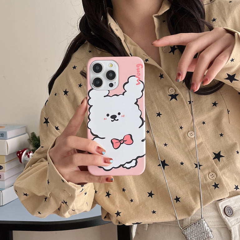 Cute Cartoon Family Slim Case for iPhone And Samsung