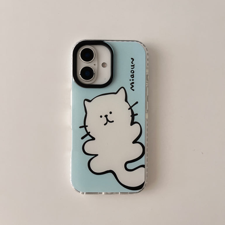 Cartoon Design Impact Proof Designer Silicon Case for iPhone