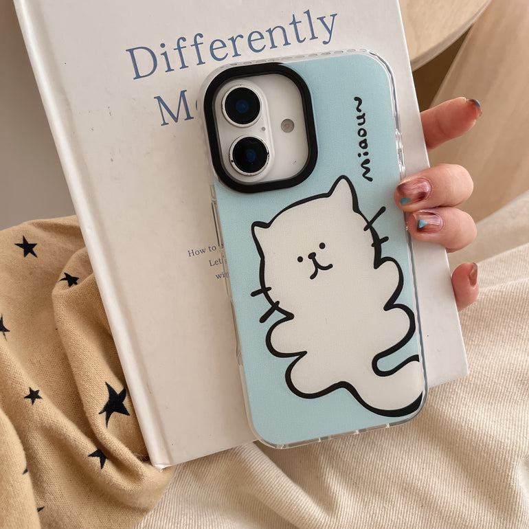 Cartoon Design Impact Proof Designer Silicon Case for iPhone