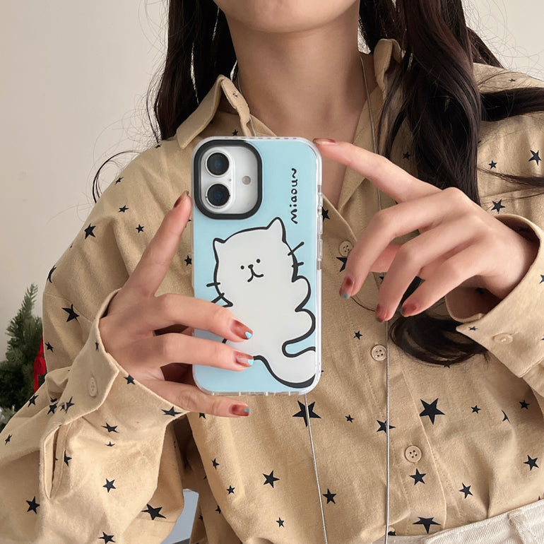 Cartoon Design Impact Proof Designer Silicon Case for iPhone