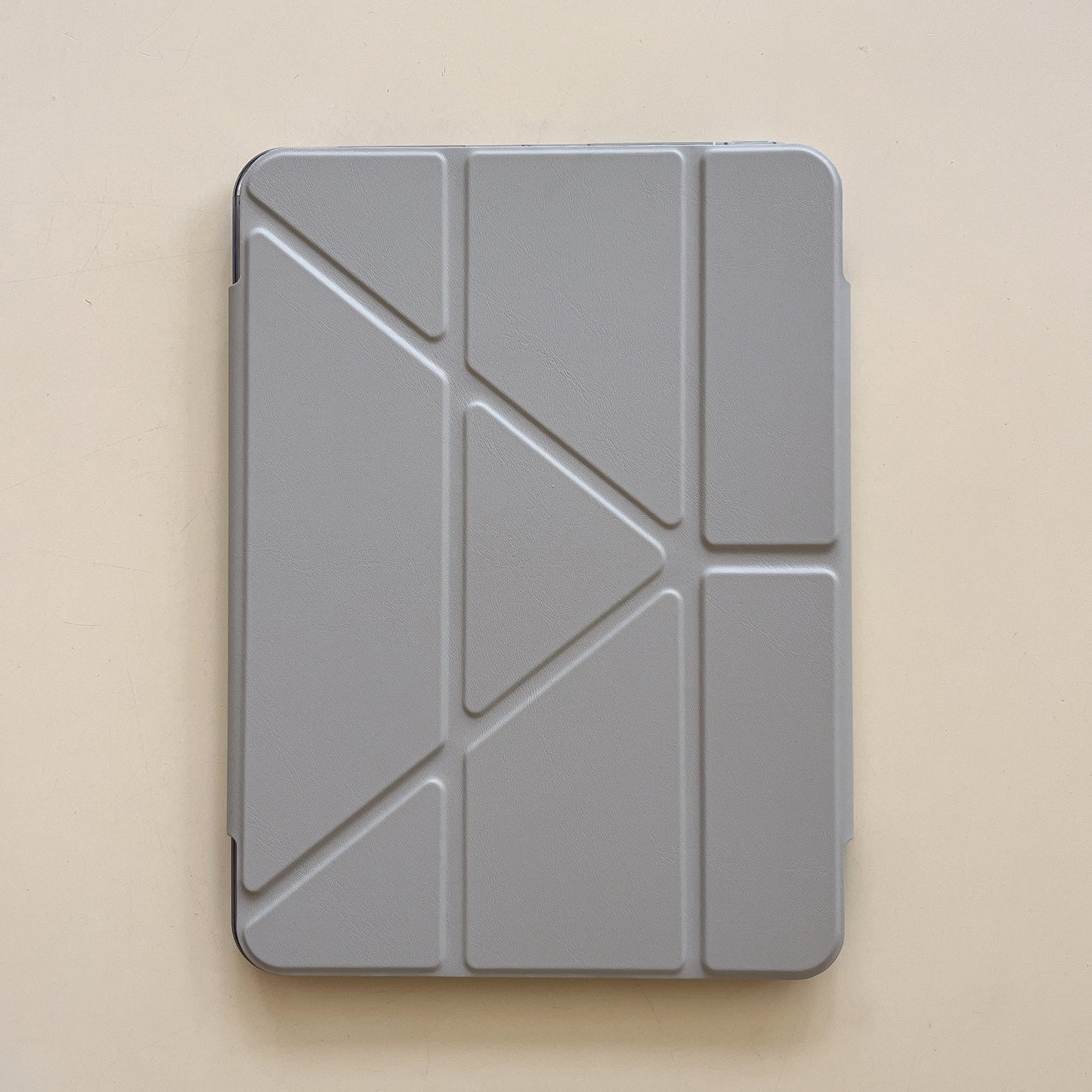 Origami Magnetic iPad Case -Pastel Colors With Foldable Stand