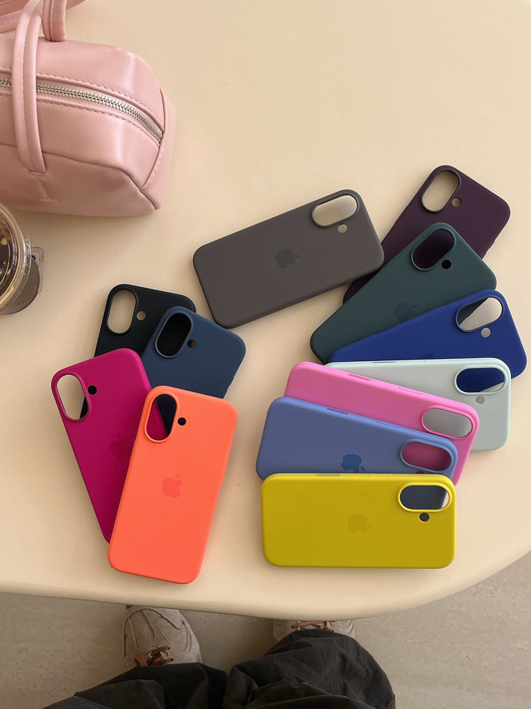 Liquid Silicon Case for iPhone all models