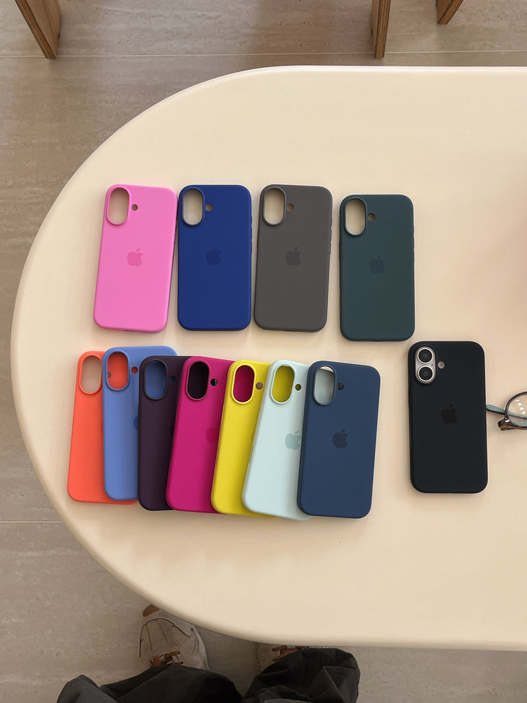 Liquid Silicon Case for iPhone all models
