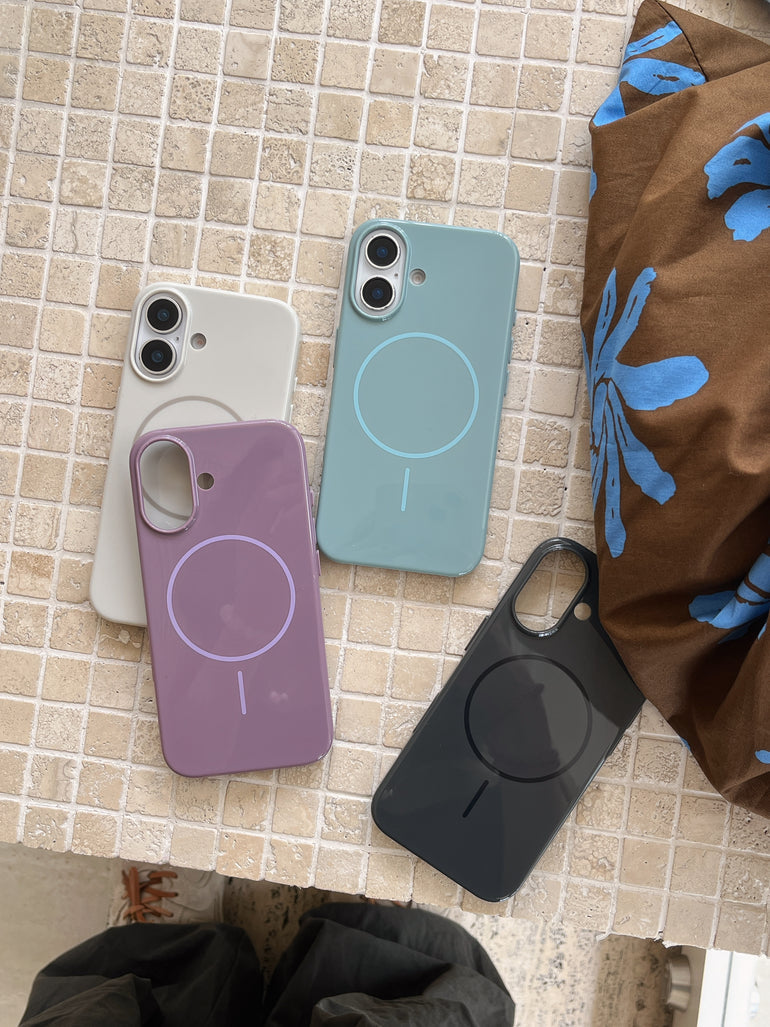 Liquid Silicon Magsafe Case for iPhone