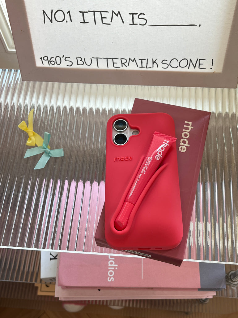 3D Silicon Lip Gloss Phone Case for iPhone
