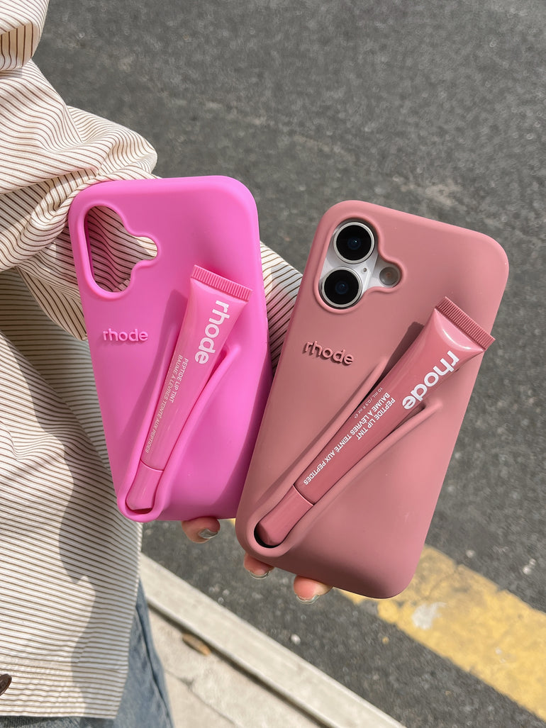 3D Silicon Lip Gloss Phone Case for iPhone