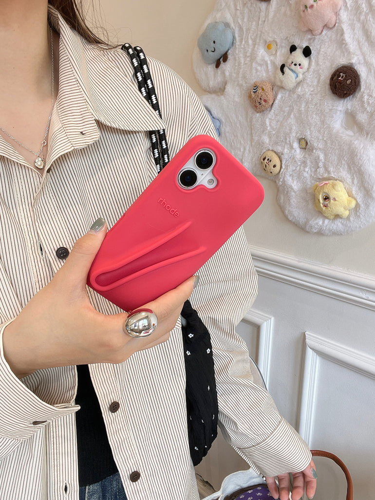 3D Silicon Lip Gloss Phone Case for iPhone