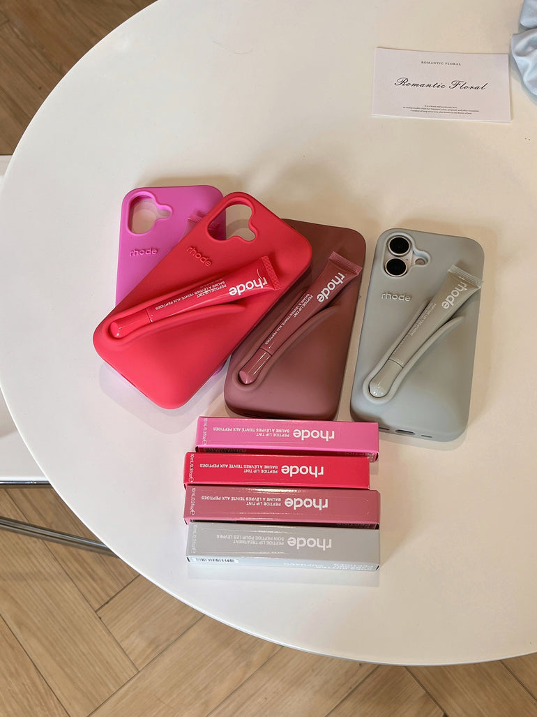 3D Silicon Lip Gloss Phone Case for iPhone