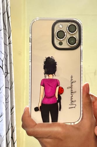 iPhone Impact Proof Customised Silicon Case ( Professional Girl )