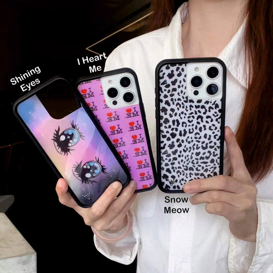 wf Abstract Pattern Silicon Designer iPhone Case