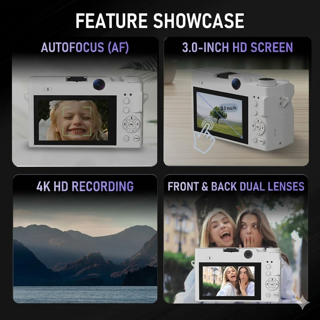 Pro HD Mirrorless Camera Global Bestseller