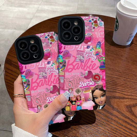 Barbie Girl Gang Collage  iPhone 13/14/15/16/16E Case  (Basic, Pro, Pro-Max) - Full Protection