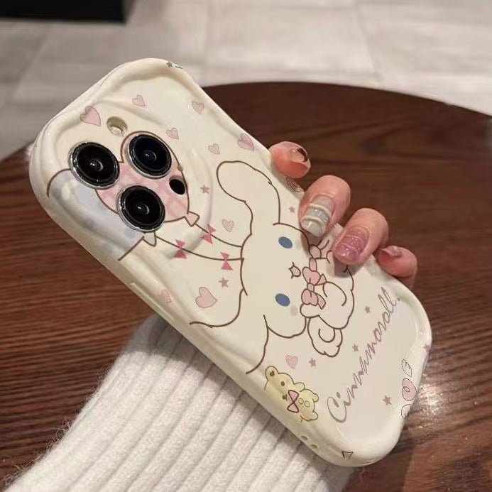Cinnamoroll Cutie Case For iPhone 13/14/15/16/16E  (Basic, Pro, Pro-Max)