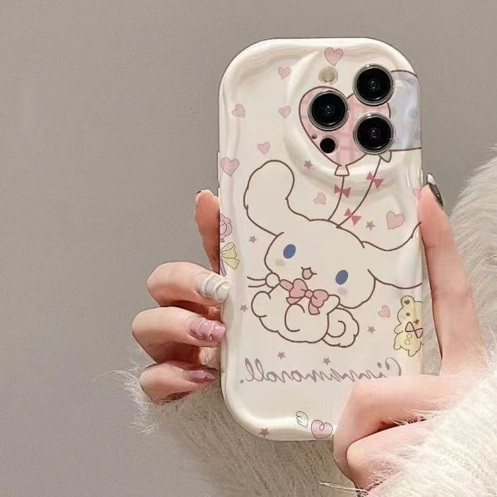 Cinnamoroll Cutie Case For iPhone 13/14/15/16/16E  (Basic, Pro, Pro-Max)