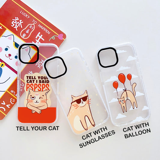 Cool Cat Designer Impact Proof Case for iPhone
