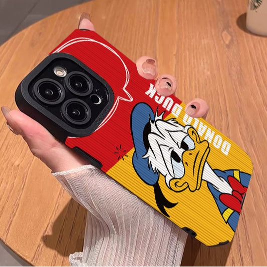 Donald Duck Mood   iPhone 13/14/15/16/16E  Case (Basic, Pro, Pro-Max) - Full Protection