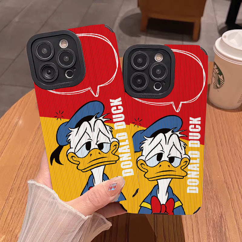 Donald Duck Mood   iPhone 13/14/15/16/16E  Case (Basic, Pro, Pro-Max) - Full Protection