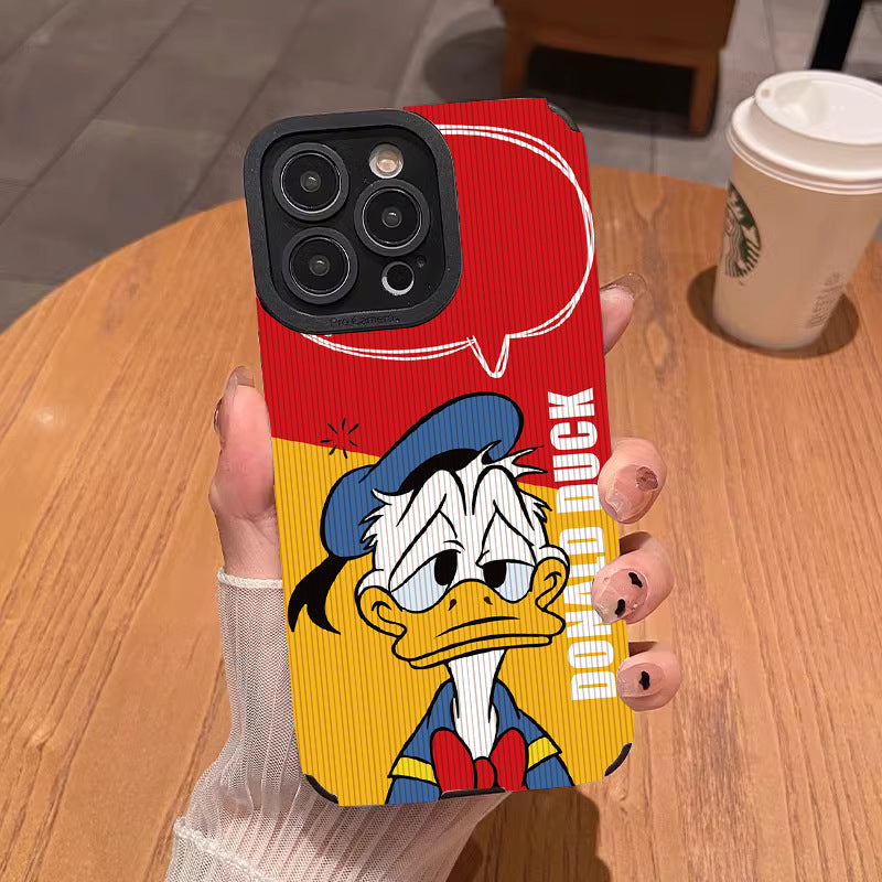 Donald Duck Mood   iPhone 13/14/15/16/16E  Case (Basic, Pro, Pro-Max) - Full Protection