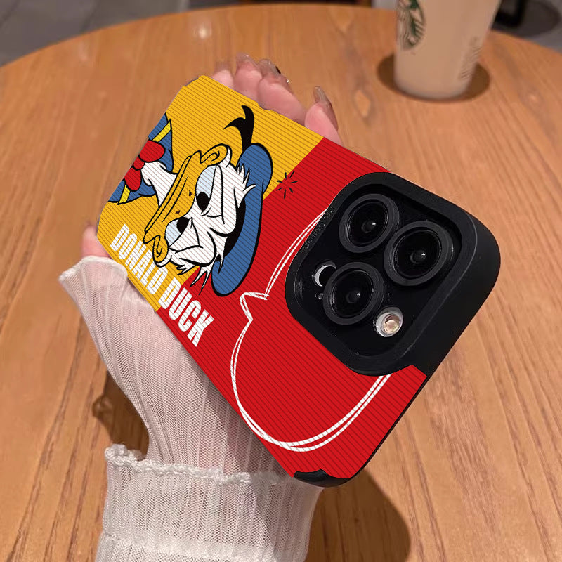 Donald Duck Mood   iPhone 13/14/15/16/16E  Case (Basic, Pro, Pro-Max) - Full Protection