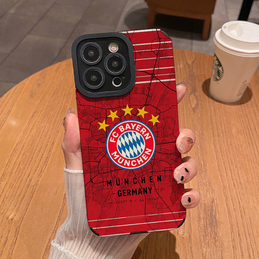 FC Bayern Munich TPU  iPhone 13/14/15/16/16E  (Basic, Pro, Pro-Max) - Full Protection