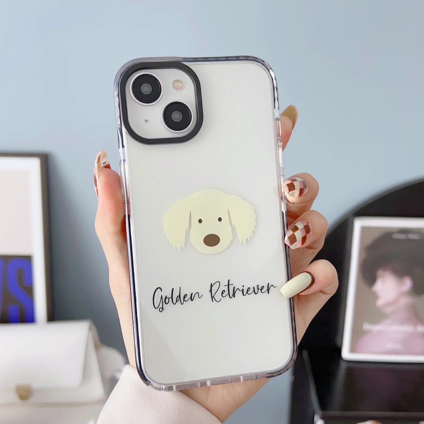 iPhone Impact Proof Customised Silicon Case ( Dog Breed Faces )