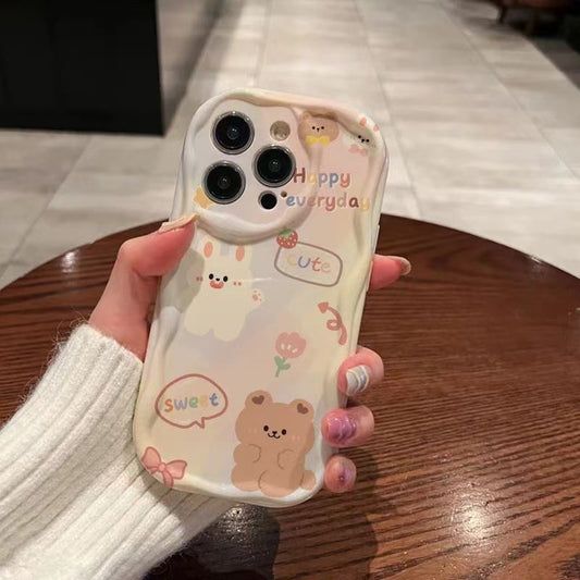Hello Kitty Blush Charm Case For iPhone 13/14/15/16/16E  Case (Basic, Pro, Pro-Max)