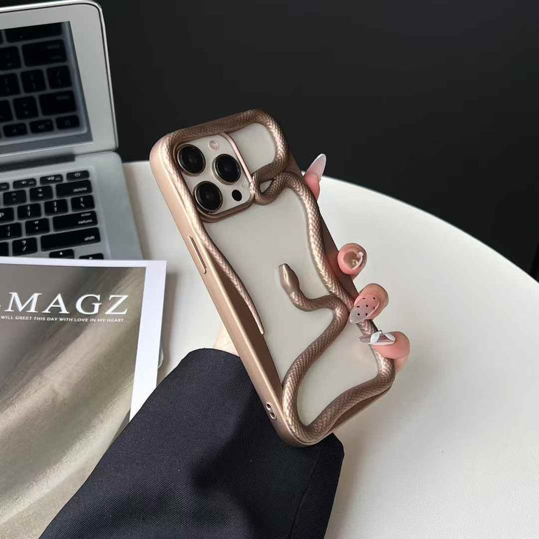 Snake Designer Bumper Phone Case For iPhone
