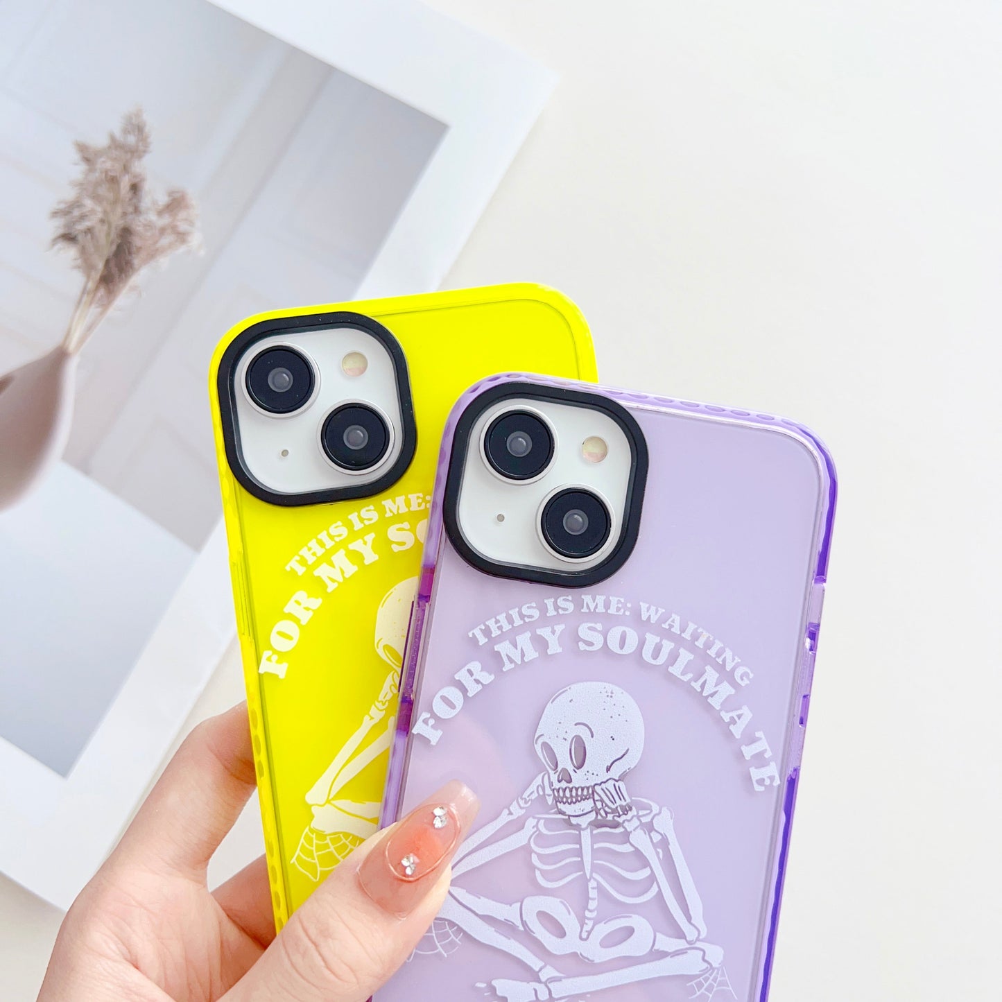 Love In The Air Designer Impact Proof Silicon Phone Case for iPhone
