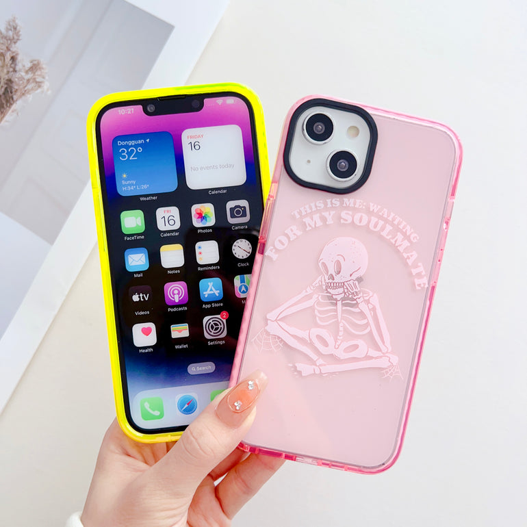 Single ME ! Designer Impact Proof Silicon Phone Case for iPhone