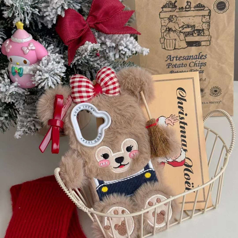 Baby Bear Plush Silicon Case for iPhone