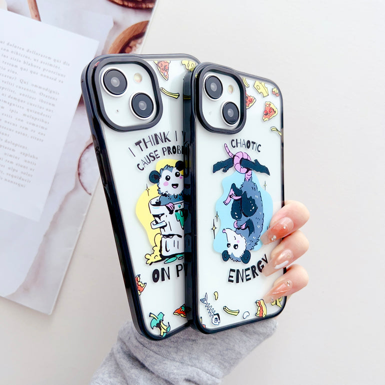 Millennial Collection Designer Impact Proof Silicon Phone Case for iPhone