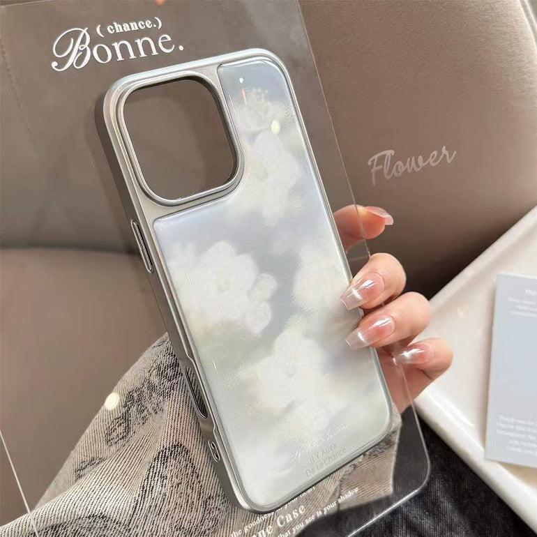 Gradient Flower Designer Case For iPhone