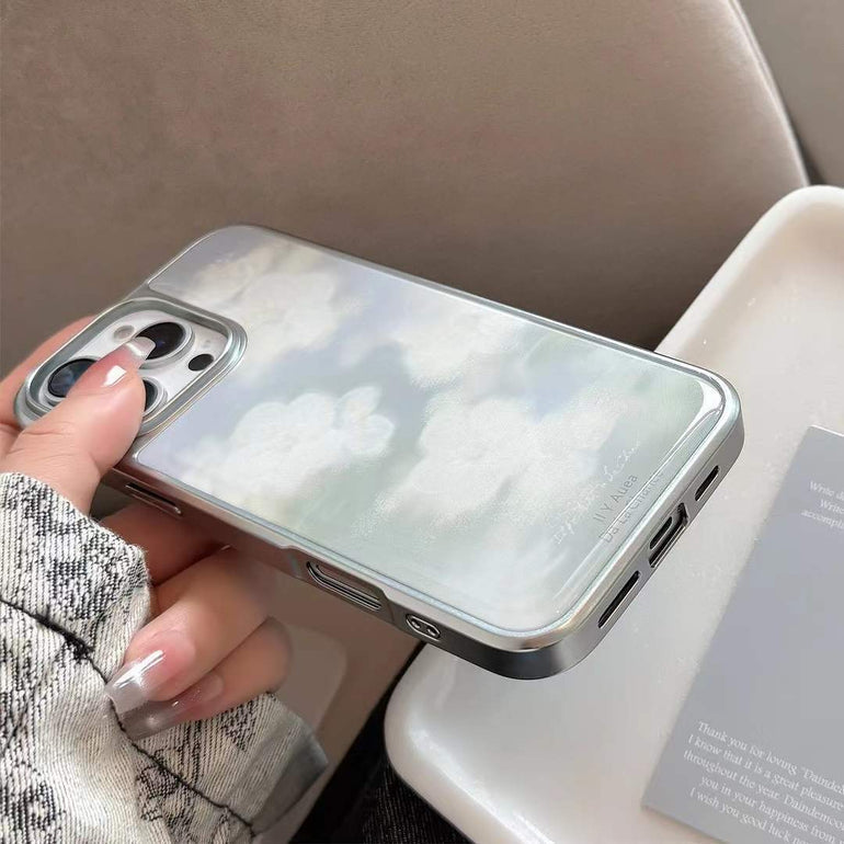 Gradient Flower Designer Case For iPhone