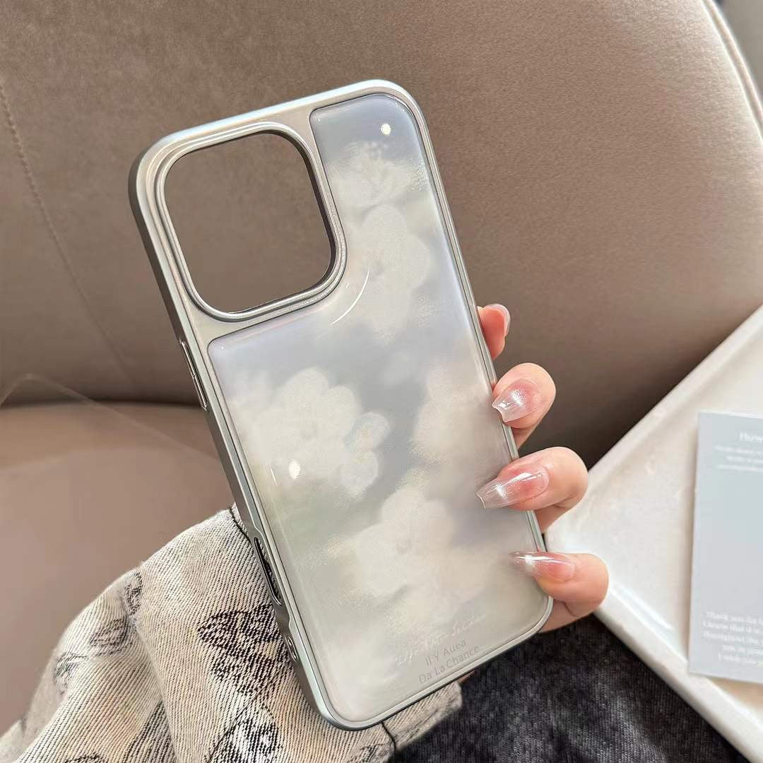 Gradient Flower Designer Case For iPhone