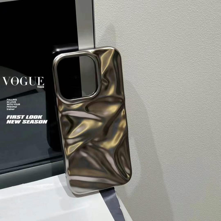 Paper Crush Silicon Case For iPhone
