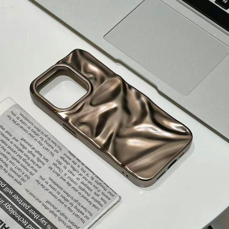 Paper Crush Silicon Case For iPhone