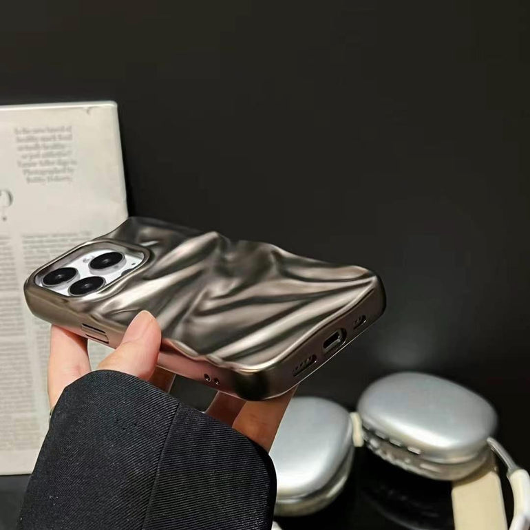 Paper Crush Silicon Case For iPhone