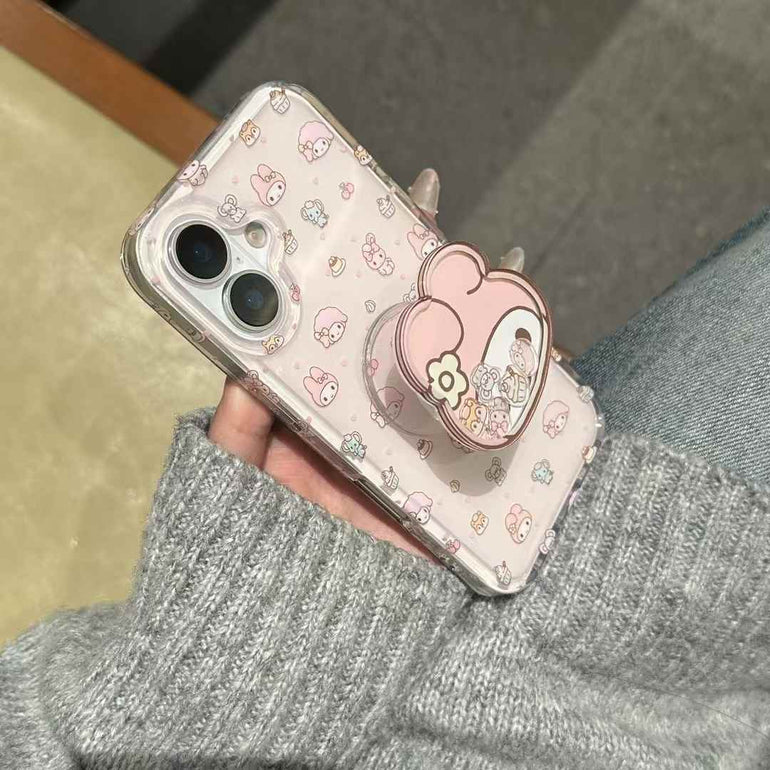 My Melody Silicon iPhone Case With Holder