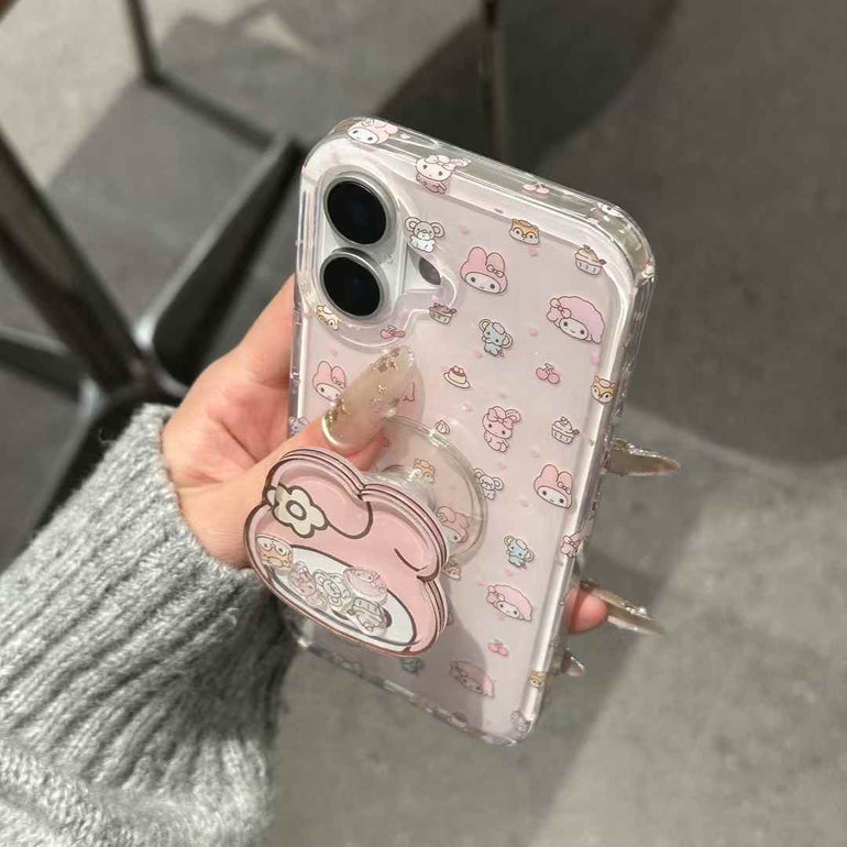 My Melody Silicon iPhone Case With Holder