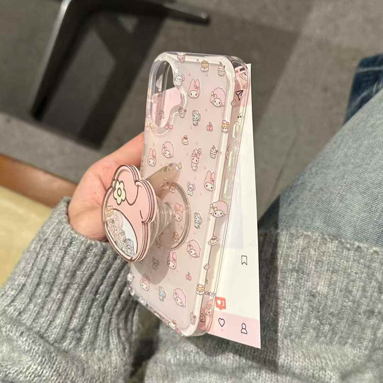 My Melody Silicon iPhone Case With Holder