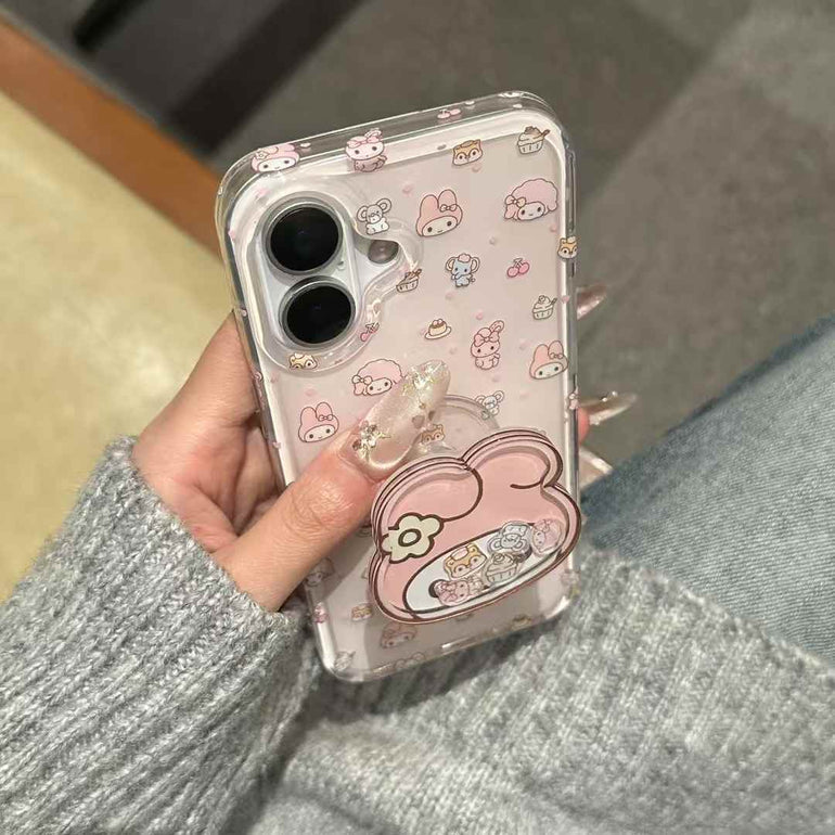 My Melody Silicon iPhone Case With Holder