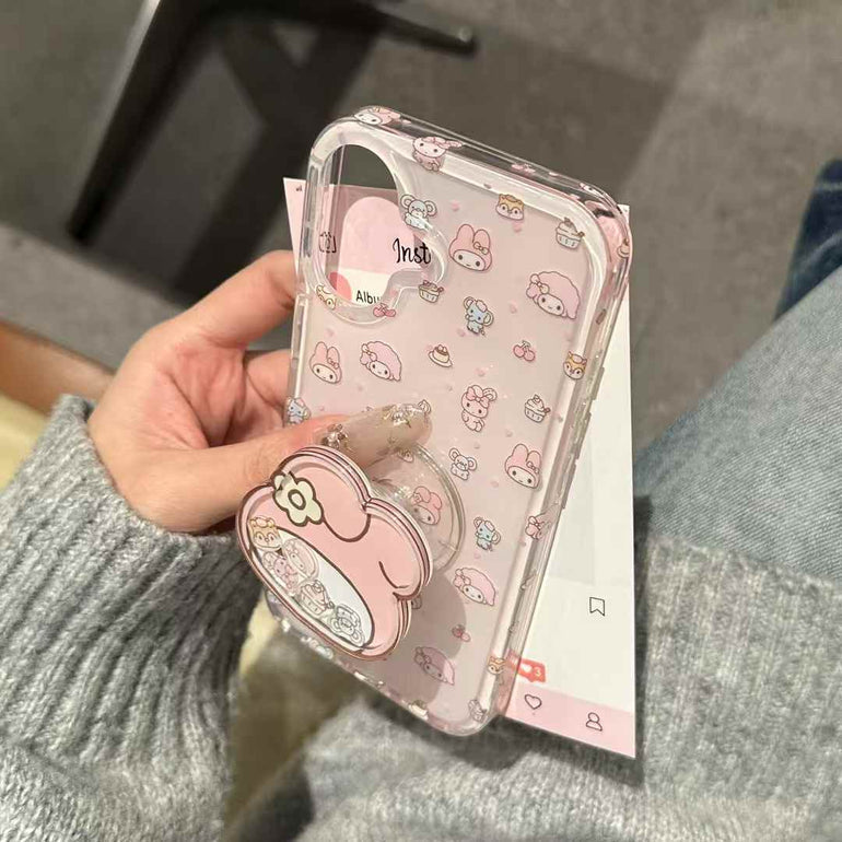 My Melody Silicon iPhone Case With Holder