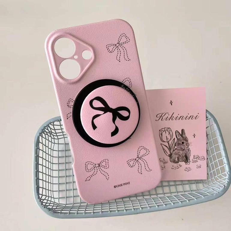 Bow Designer Magsafe iPhone Case With Magsafe Holder