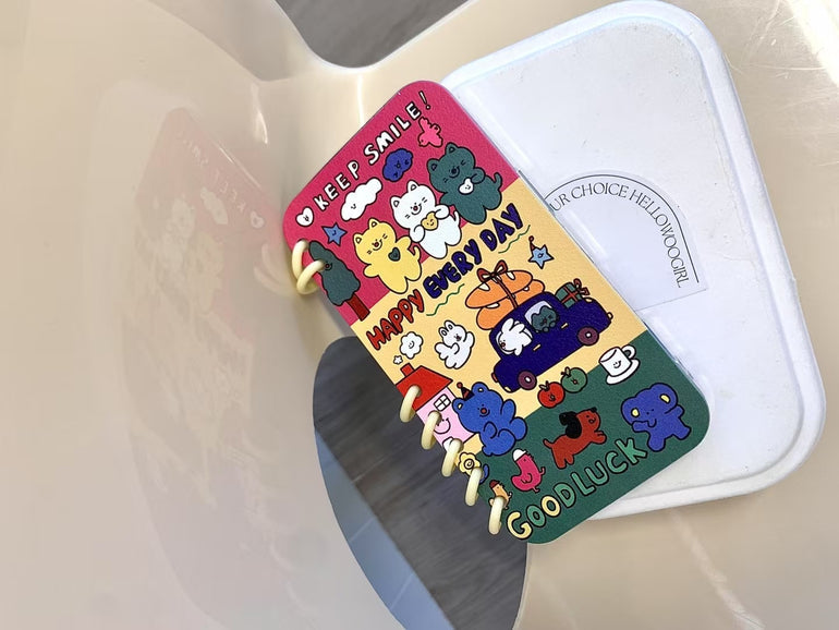 Happy Every Day ! Diary Flip Case For iPhone