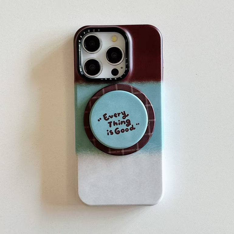 Everything is Good ! Magsafe iPhone Case With Magsafe Holder