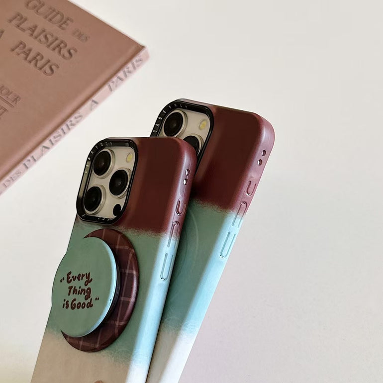 Everything is Good ! Magsafe iPhone Case With Magsafe Holder