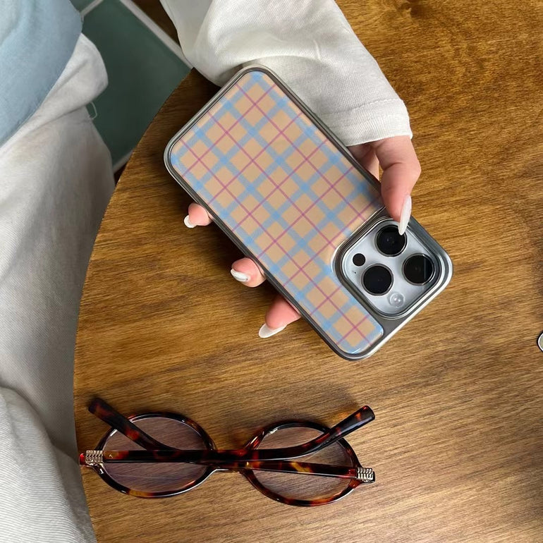 Checkered Designer Case For iPhone