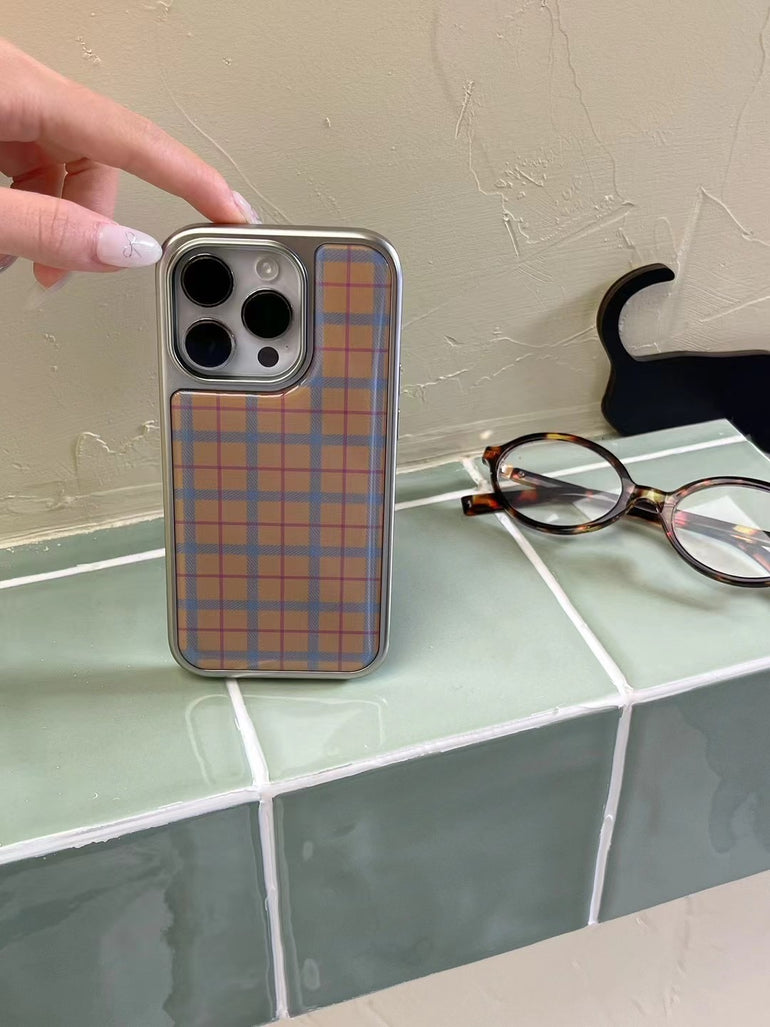 Checkered Designer Case For iPhone