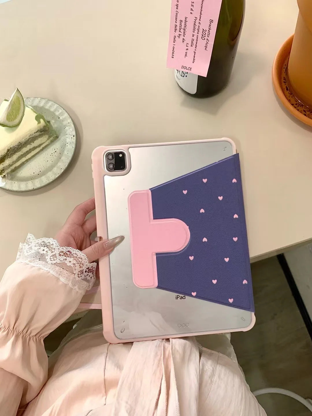 Heart Lace Designer iPad Case