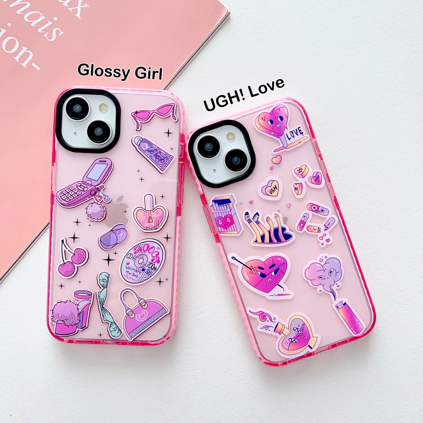 Love In The Air Designer Impact Proof Silicon Phone Case for iPhone
